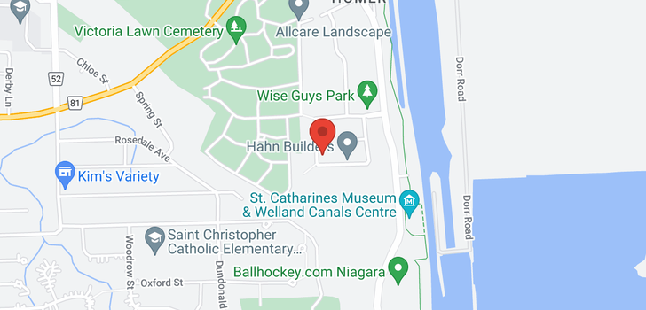map of 40 Wilfrid Laurier Crescent